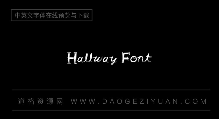 Hallway Font