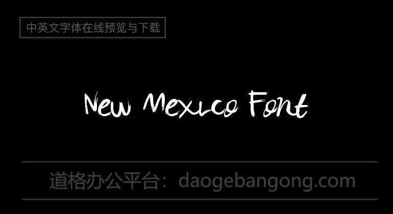 New Mexico Font