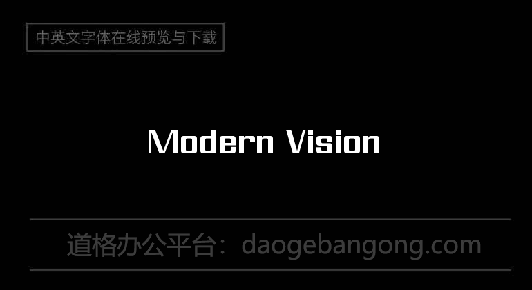 Modern Vision
