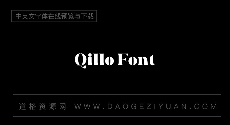 Qillo Font