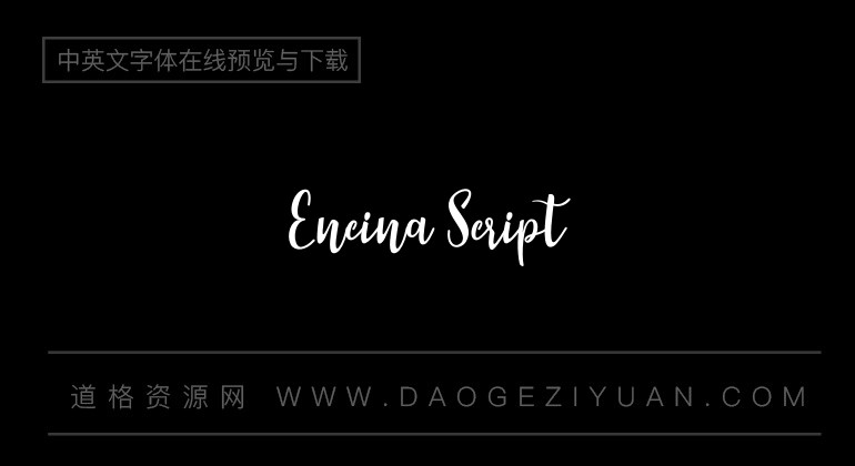 Encina Script