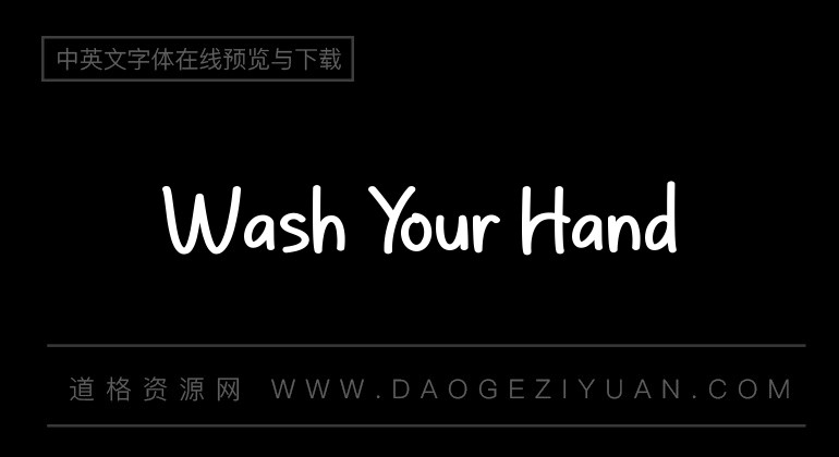 Wash Your Hand