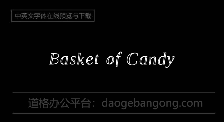 Basket of Candy