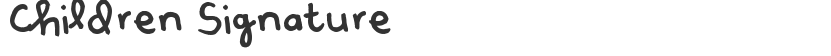 Children Signature