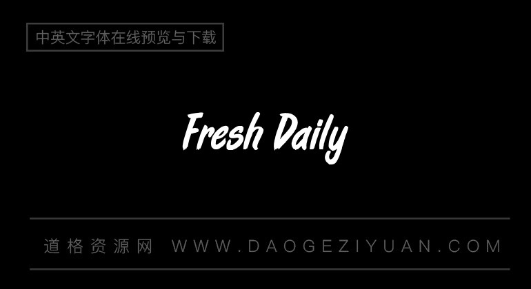 Fresh Daily
