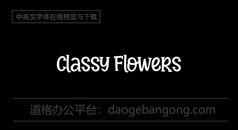 Classy Flowers