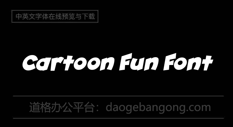 Cartoon Fun Font