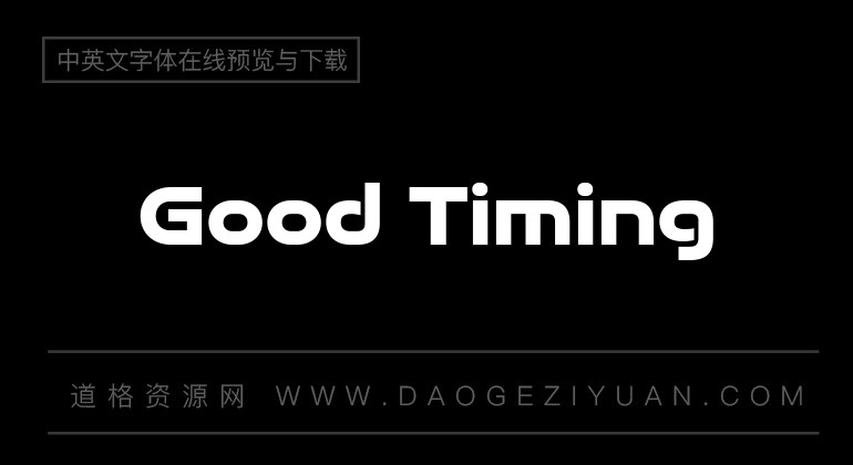 Good Timing