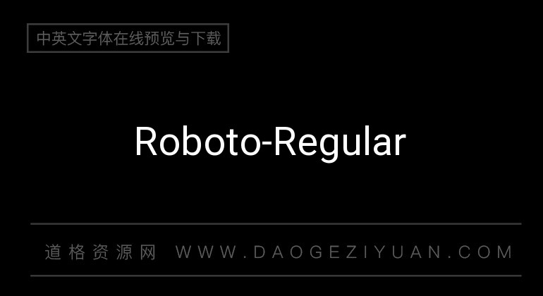 Roboto-Regular
