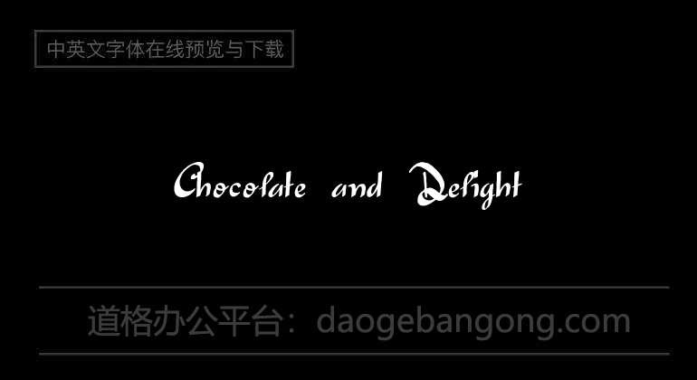 Chocolate and Delight