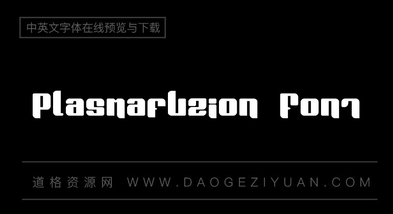 Plasmafuzion Font