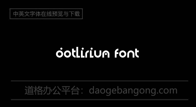 DotLirium Font