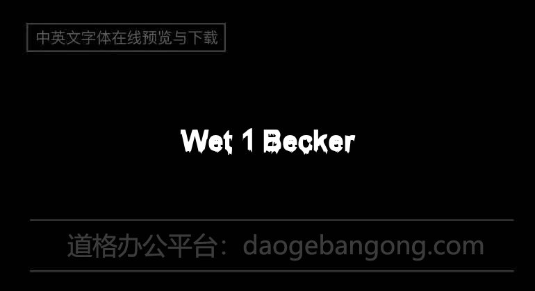 Wet 1 Becker