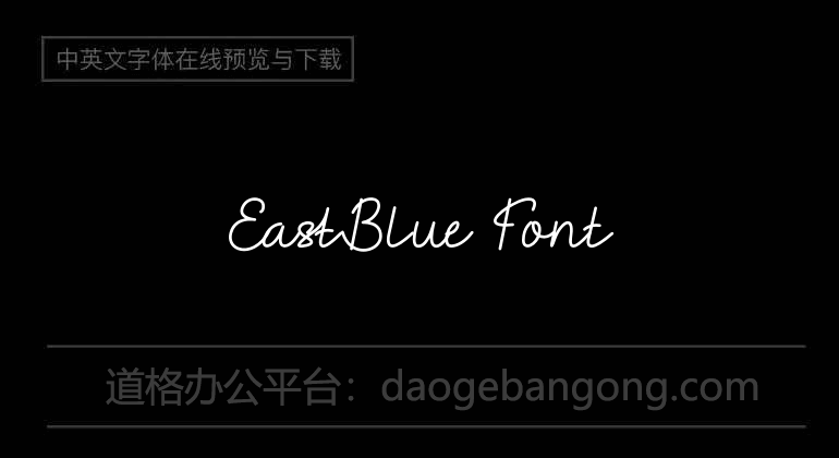 EastBlue Font