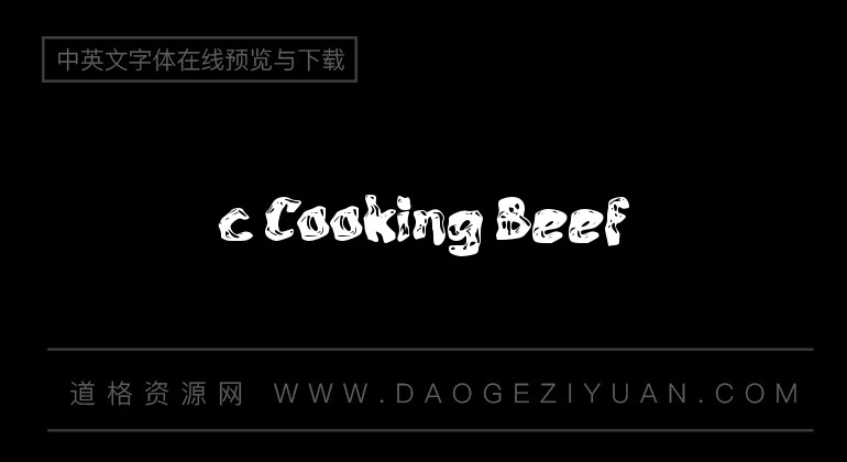 c Cooking Beef