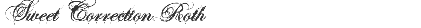 Sweet Correction Roth
