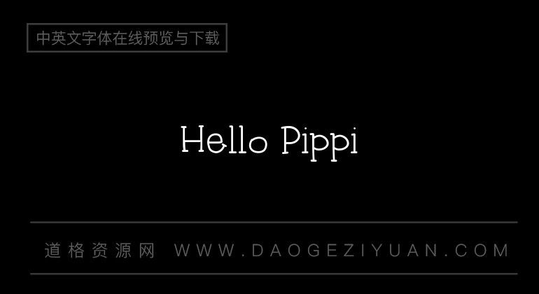 Hello Pippi