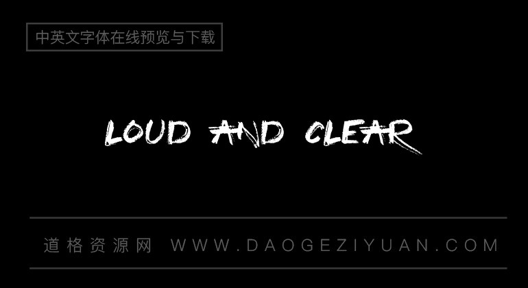 Loud and Clear