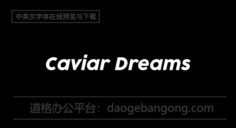 Caviar Dreams