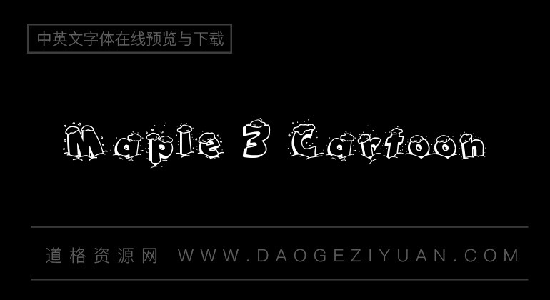 Maple 3 Cartoon