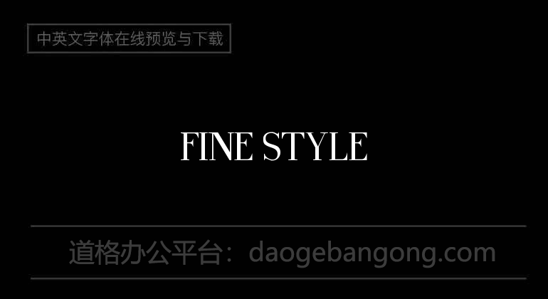 Fine Style