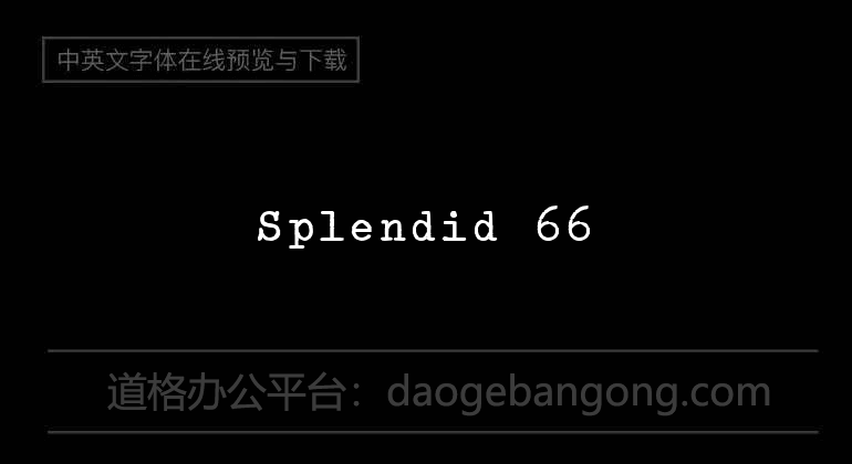 Splendid 66