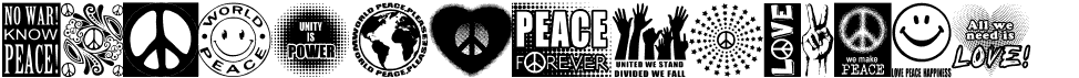 Peace ForeverFree font download