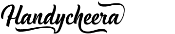 HandycheeraFree font download