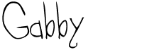 GabbyFree font download