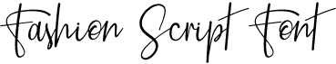 Fashion ScriptFree font download