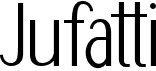 JufattiFree font download