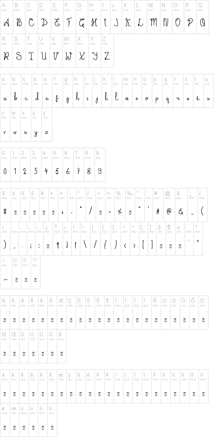 Enamel Script