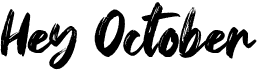 Hey OctoberFree font download