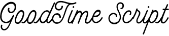 MADE GoodTime ScriptFree font download