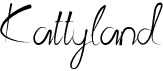 KattylandFree font download