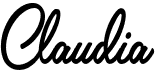 ClaudiaFree font download