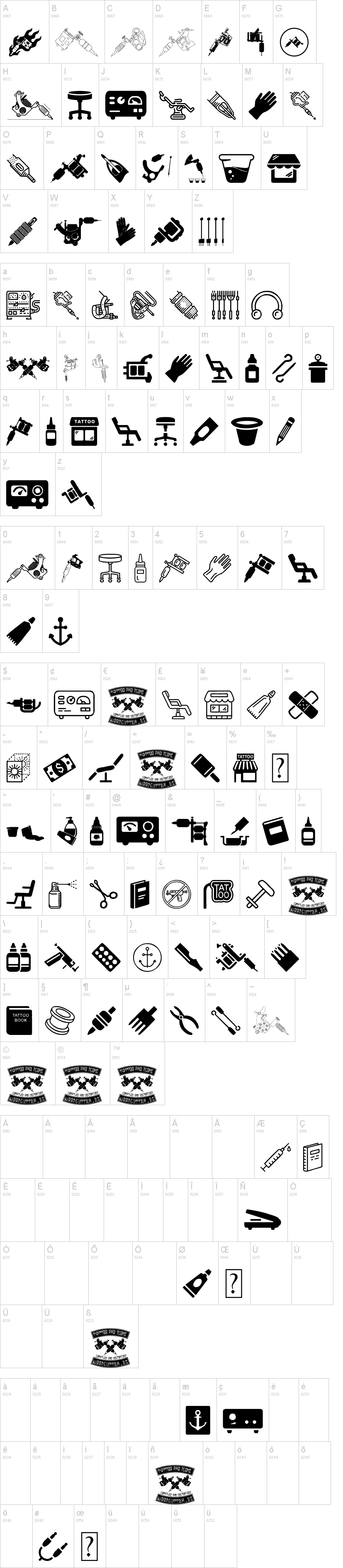 Tattoo Pro Icons