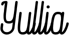 YulliaFree font download