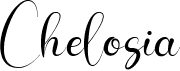 ChelosiaFree font download