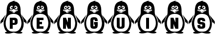 PenguinsFree font download