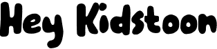 Hey KidstoonFree font download