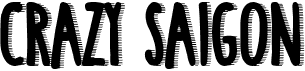 Crazy SaigonFree font download