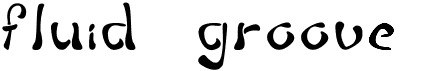 Fluid GrooveFree font download