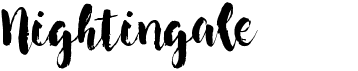 NightingaleFree font download