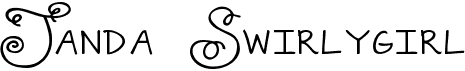 Swirlygirl WidowFree font download