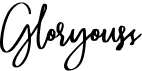 GloryoussFree font download