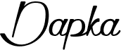 DapkaFree font download