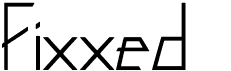 FixxedFree font download