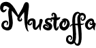 MustoffaFree font download