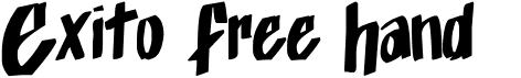 Exito Free HandFree font download